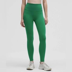 NWT Lululemon Wunder Train High-Rise Tight 28"
Raceway Green size 14